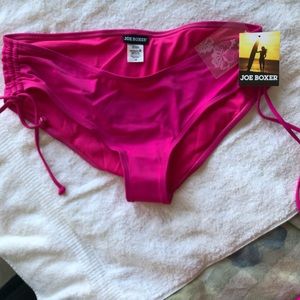 NWT! Joe Boxer Bottom Swimwear size large in pink
